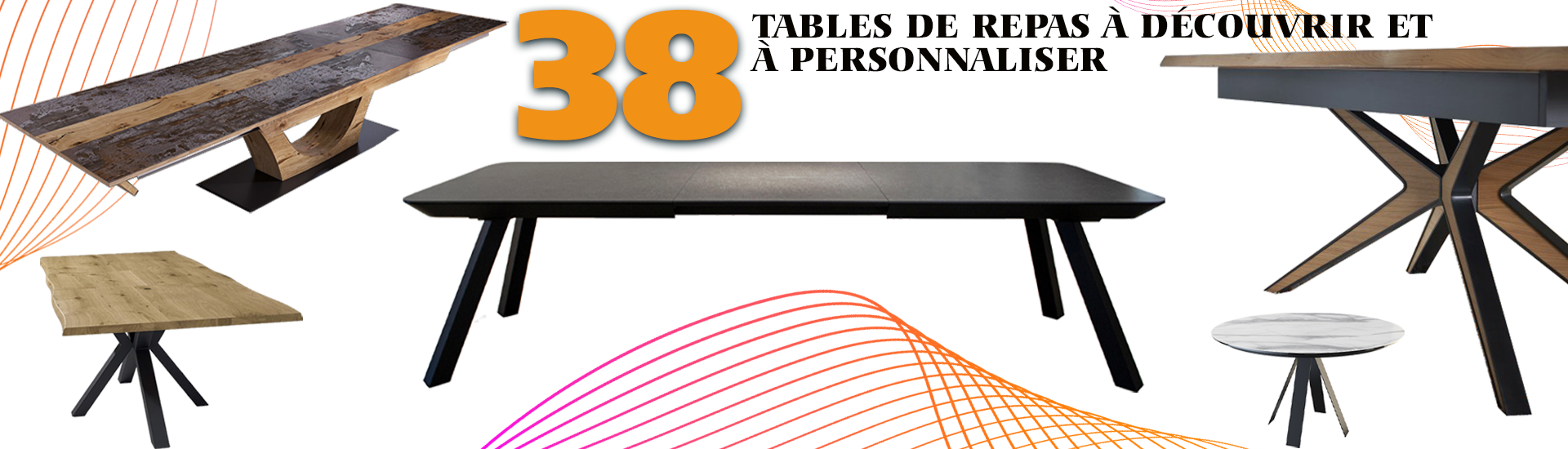 30 tables de salles à manger