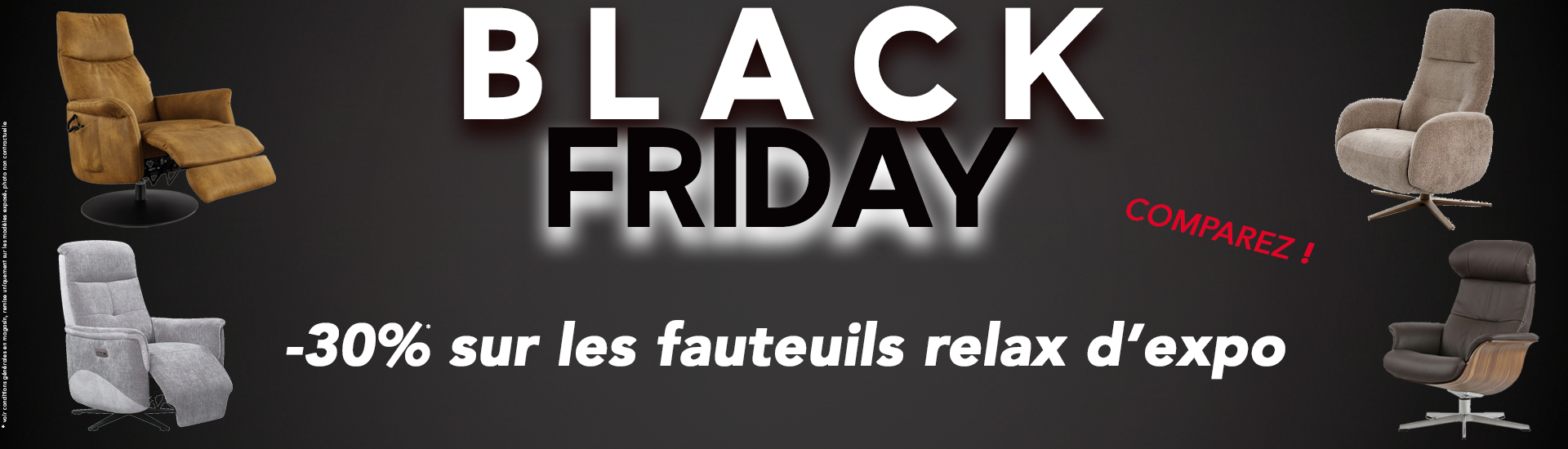 Black Friday 2025 fauteuil relax