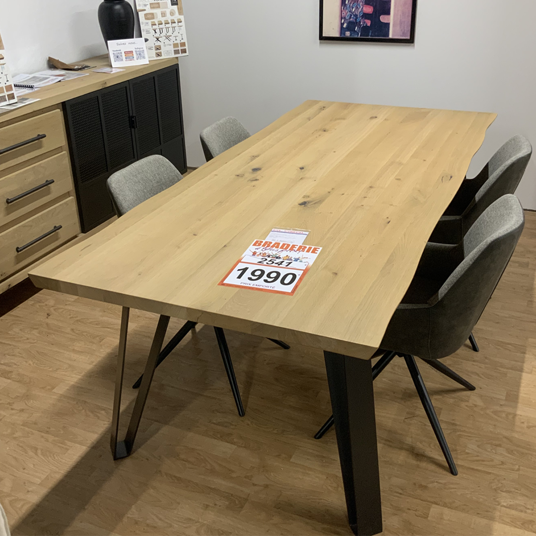 TABLE FUSION braderie