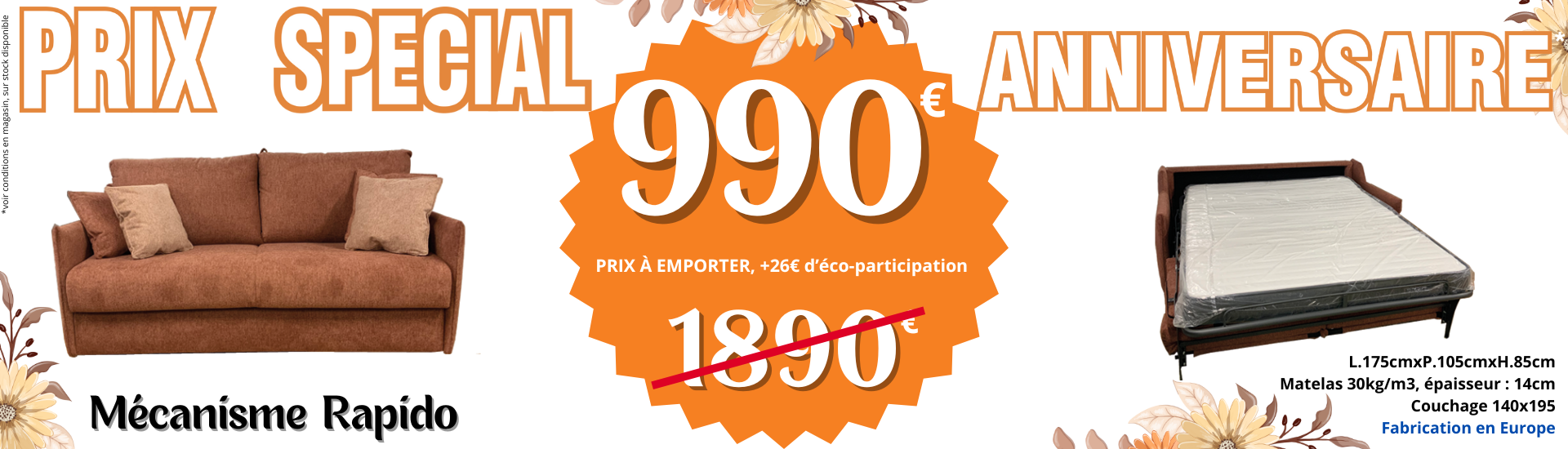 Anniversaire - 20%