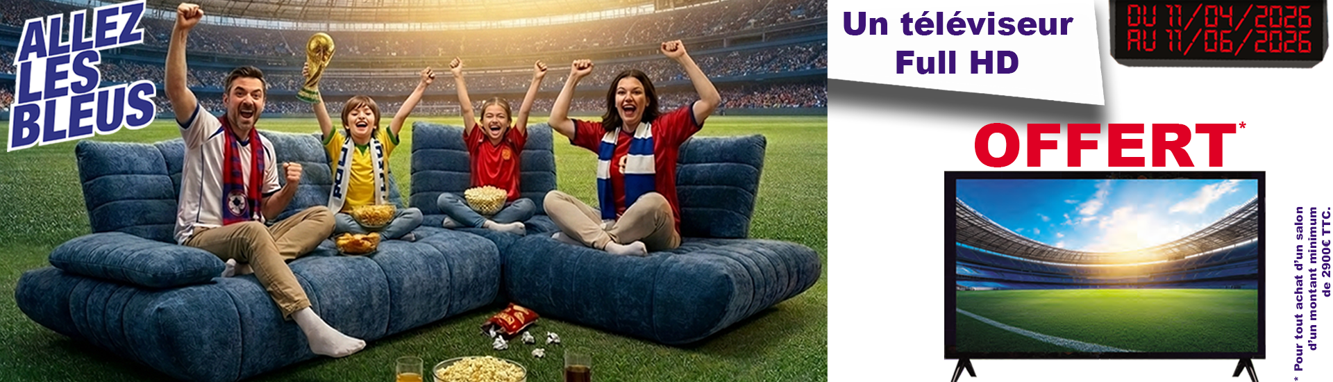 Coupe du monde TV offerte